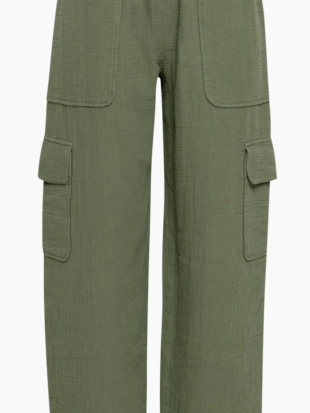 Women’s linen Pants in Olive Green (Aritzia Wilfred Free)